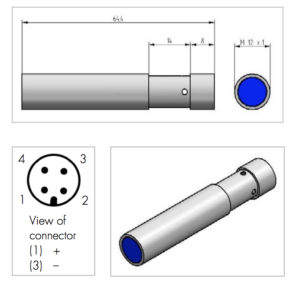 M12 laser pointer module